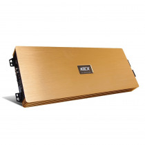 1-канальный усилитель Kicx QS 1.3000 M gold edition - 1