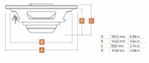 Коаксиальная акустика Hertz SX 165  - 4