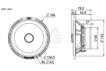 Коаксиальная акустика BLAM 165 R2C - 3