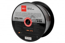 Омедненный алюминий ,кабель ACV KP 50-1303 (черный) (8AWG)  - 1